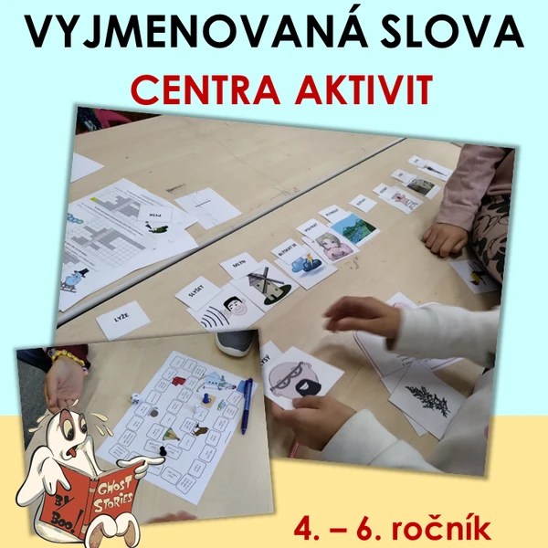 Vyjmenovaná slova B - L - M centra aktivit