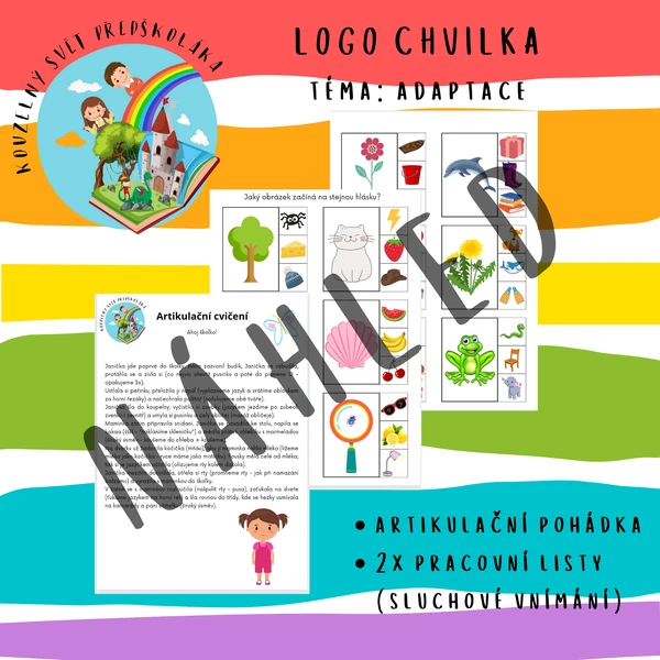 LOGO chvilka - Ahoj kamarádi! (září)