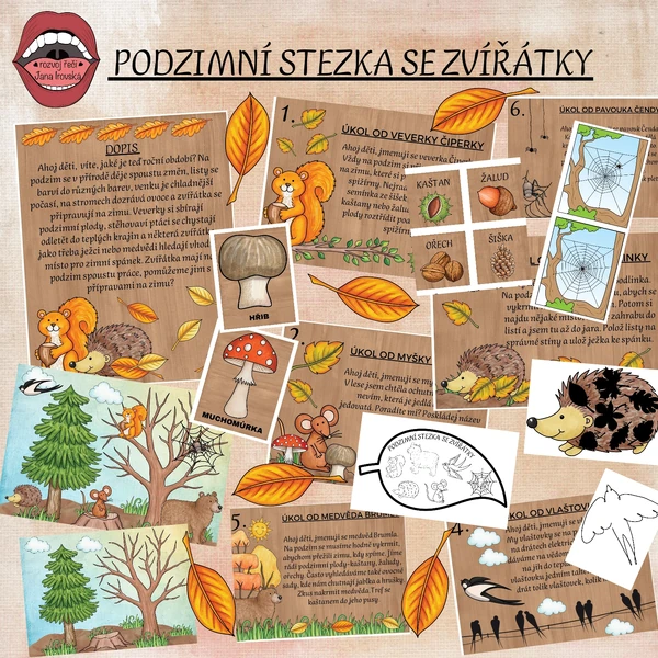PODZIMNÍ STEZKA SE ZVÍŘÁTKY