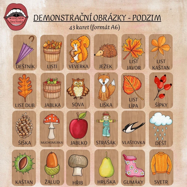 DEMONSTRAČNÍ OBRÁZKY-PODZIM