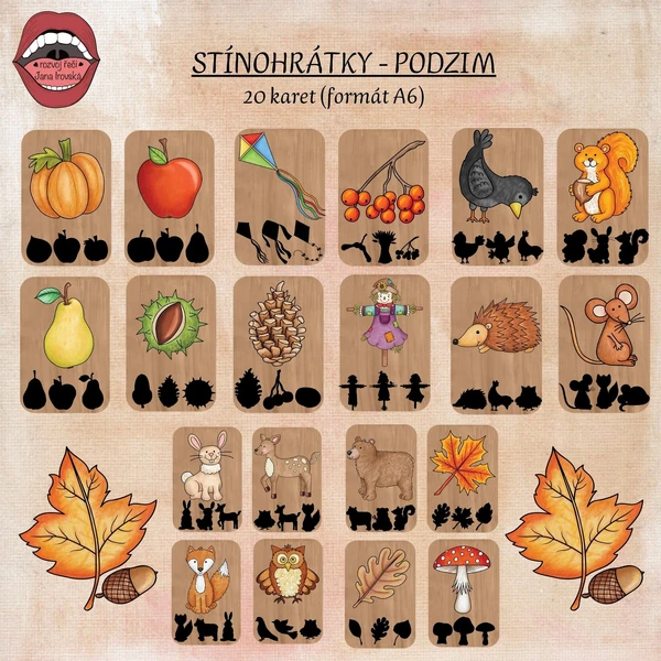 STÍNOHRÁTKY PODZIM