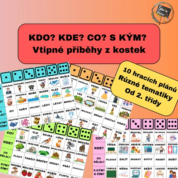 Kdo? Kde? Co? S kým? - Vtipné příběhy z kostek