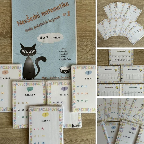 NevŠední matematika - Sada početních bojovek
