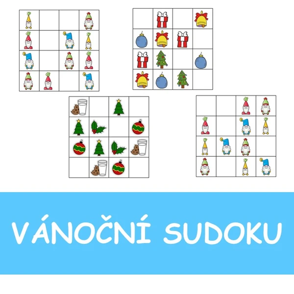 VÁNOČNÍ SUDOKU