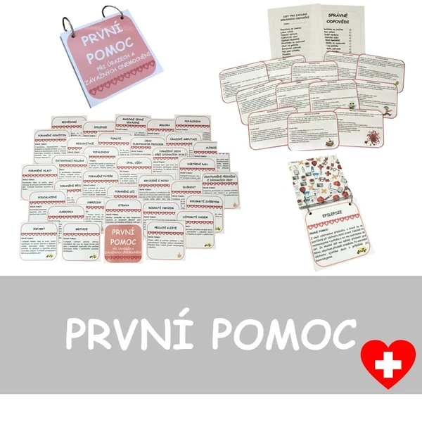 PRVNÍ POMOC při úrazech a závažných onemocnění
