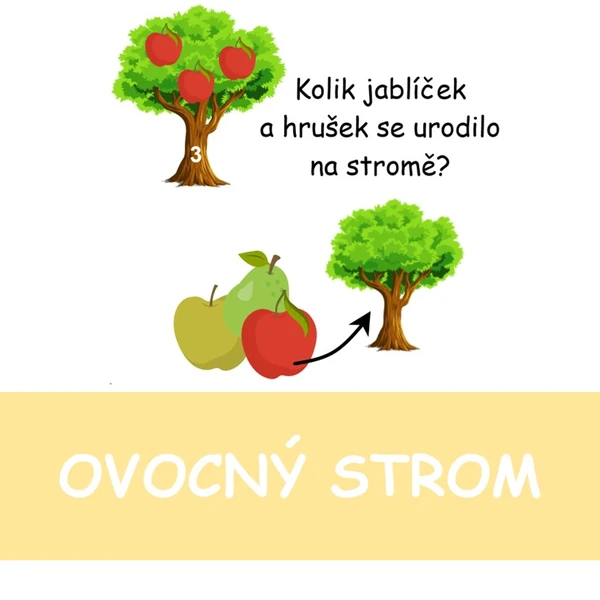 OVOCNÝ STROM - počítání