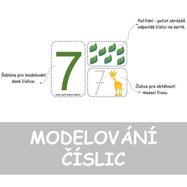 MODELOVÁNÍ ČÍSLIC 
