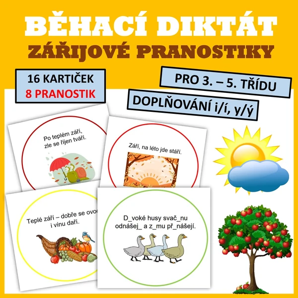 BĚHACÍ DIKTÁT - Zářijové PRANOSTIKY
