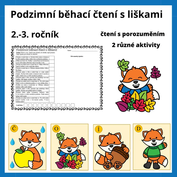 Podzimní běhací čtení s liškami