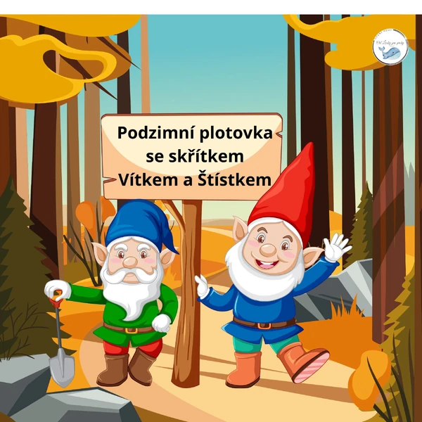 Podzimní plotovka se skřítkem Vítkem a Štístkem