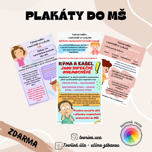 Plakáty do MŠ