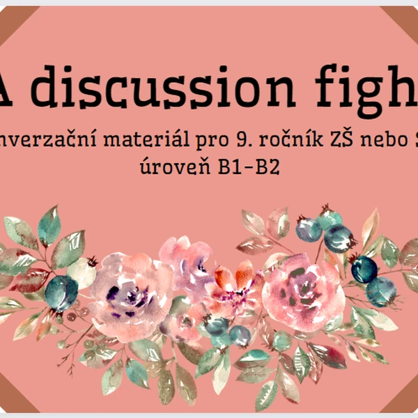 A discussion fight
