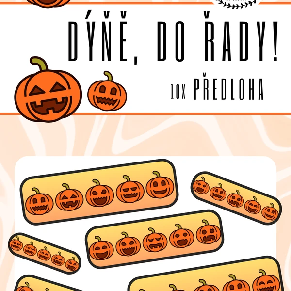 Dýně, do řady!