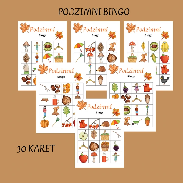 Podzimní bingo