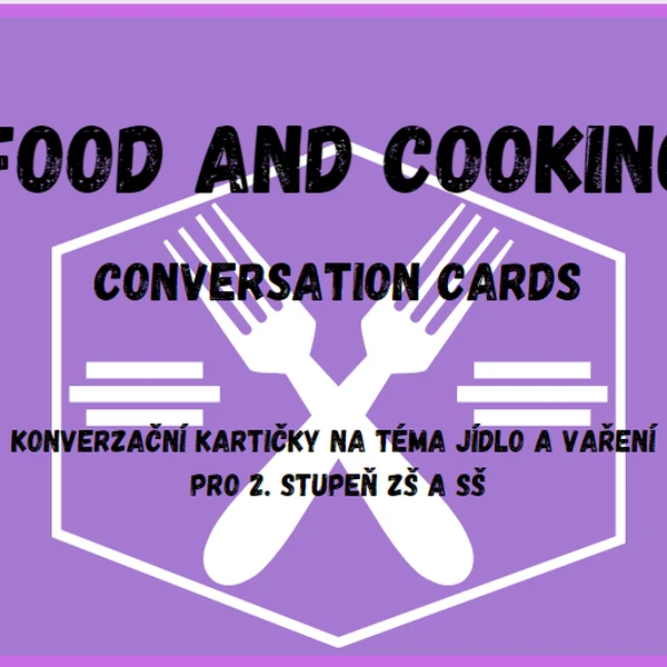 Food and cooking - conversation cards