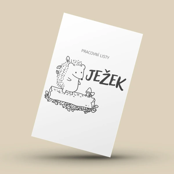 Ježek - pracovní listy