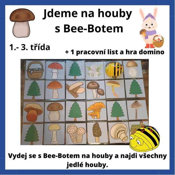 Jdeme na houby s Bee-Botem