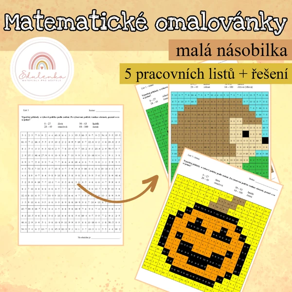 Matematické omalovánky