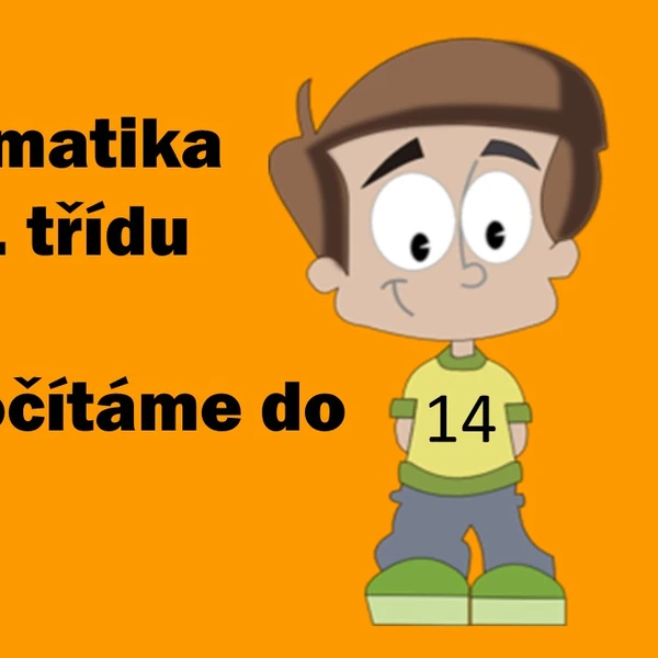 Matematika pro 1. třídu - počítáme do 14