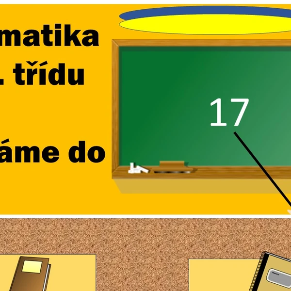 Matematika pro 1. třídu - počítáme do 17