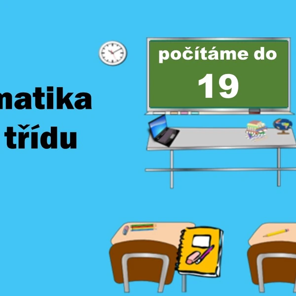 Matematika pro 1. třídu - počítáme do 19