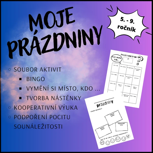 Moje prázdniny