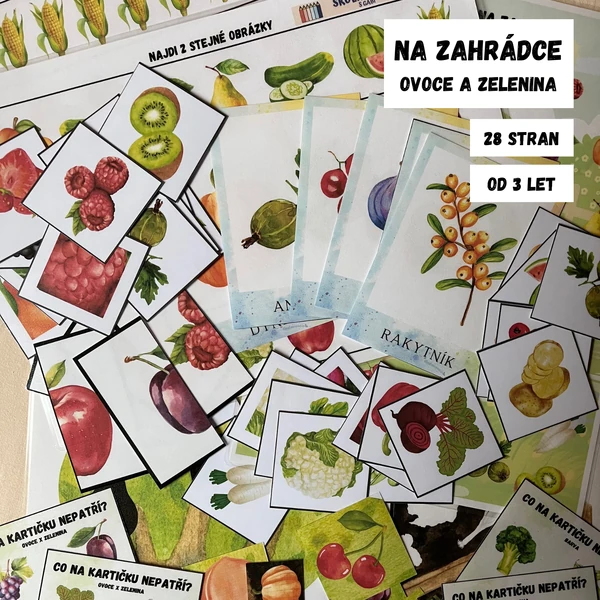 NA ZAHRÁDCE - OVOCE A ZELENINA