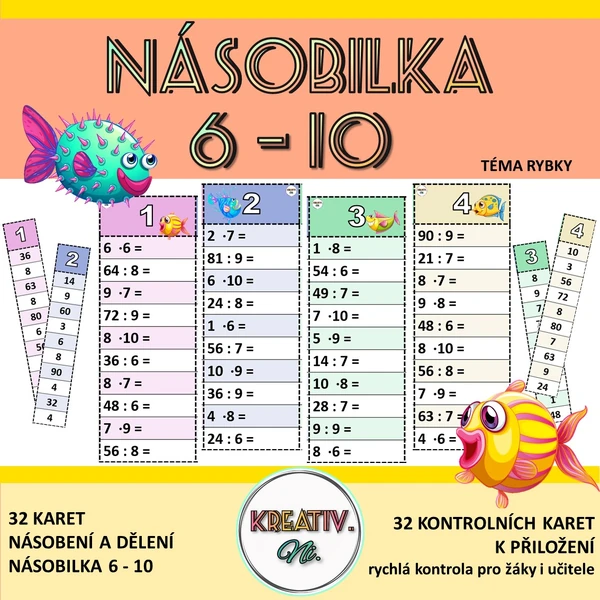 NÁSOBILKA 6 -10