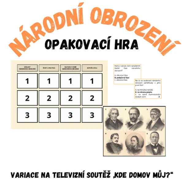 Národní obrození: televizní kvíz