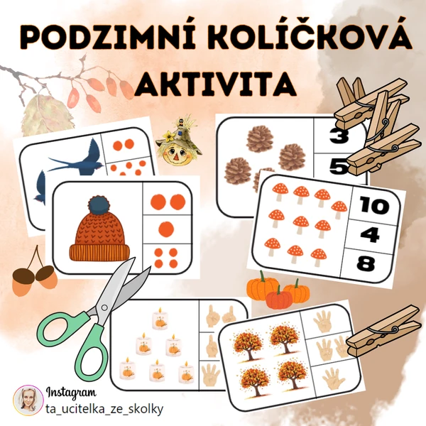 Podzimní kolíčková aktivita
