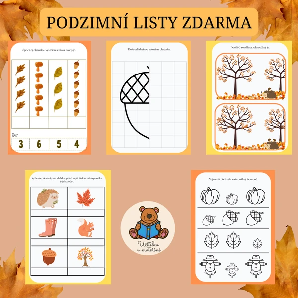 Podzimní listy ZDARMA
