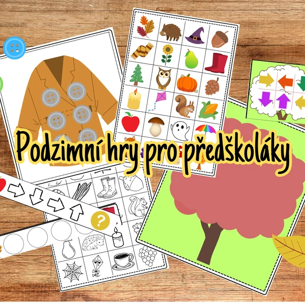Podzimní hry pro předškoláky