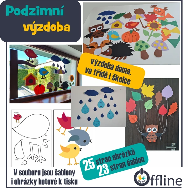 Výzdoba třídy - Podzim