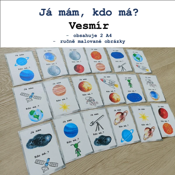Já mám, kdo má? Vesmír