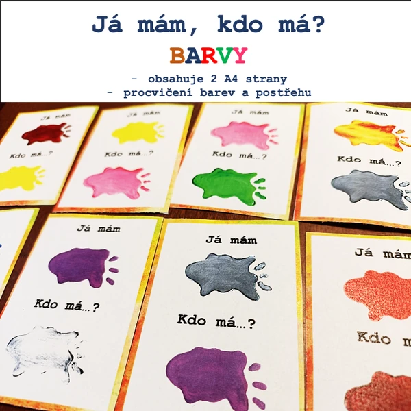 Já mám, kdo má? Barvy