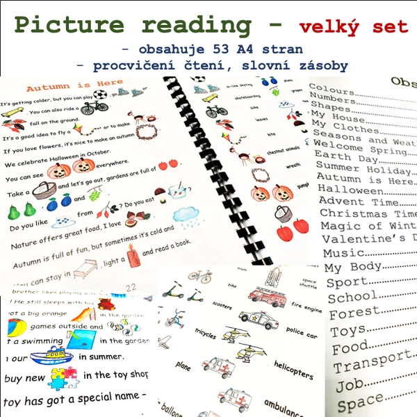 Picture reading - velká kniha
