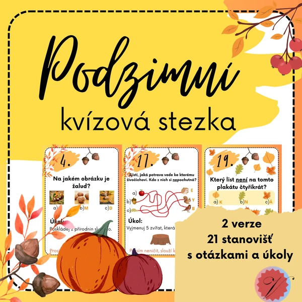 Podzimní kvízová stezka
