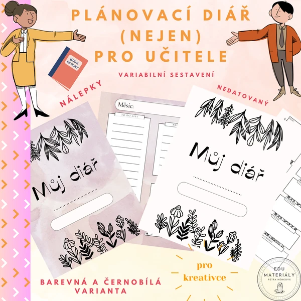 Plánovací diář (nejen) pro učitele