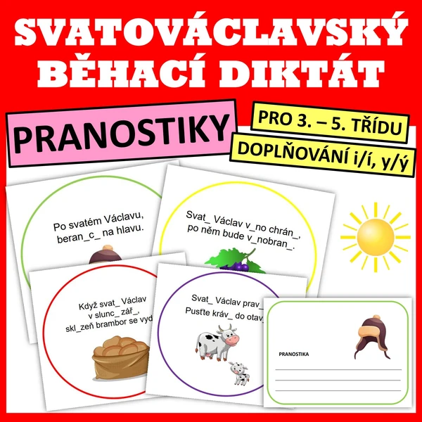 SVATOVÁCLAVSKÝ BĚHACÍ DIKTÁT - PRANOSTIKY
