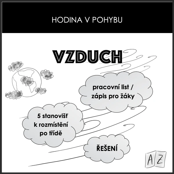 Hodina v pohybu - vzduch