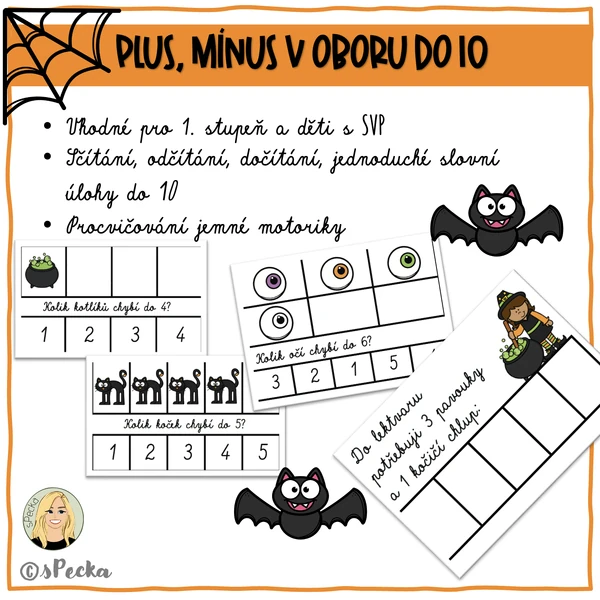 Sčítání, odčítání do 10