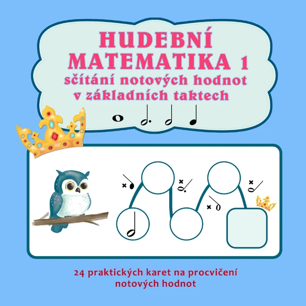 Hudební matematika 1 - sčítání notových hodnot v základních taktech