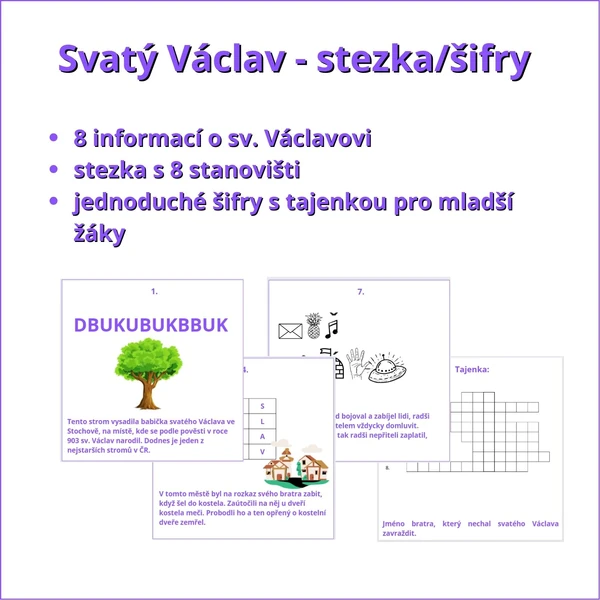 Svatý Václav - šifra/stezka 3