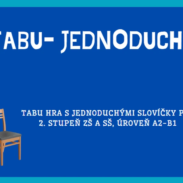 Tabu - jednoduché