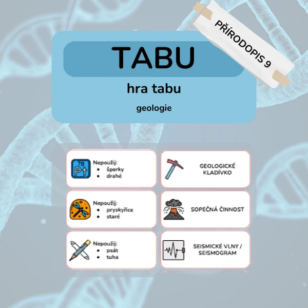 Tabu - 9. ročník (geologie)