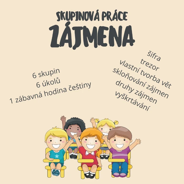 Zájmena (skupinová práce, hra)