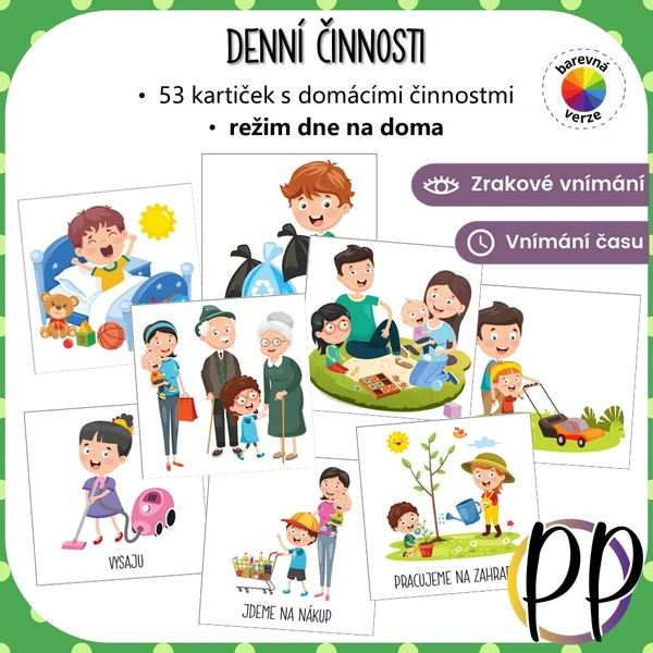 Denní činnosti - režim dne doma