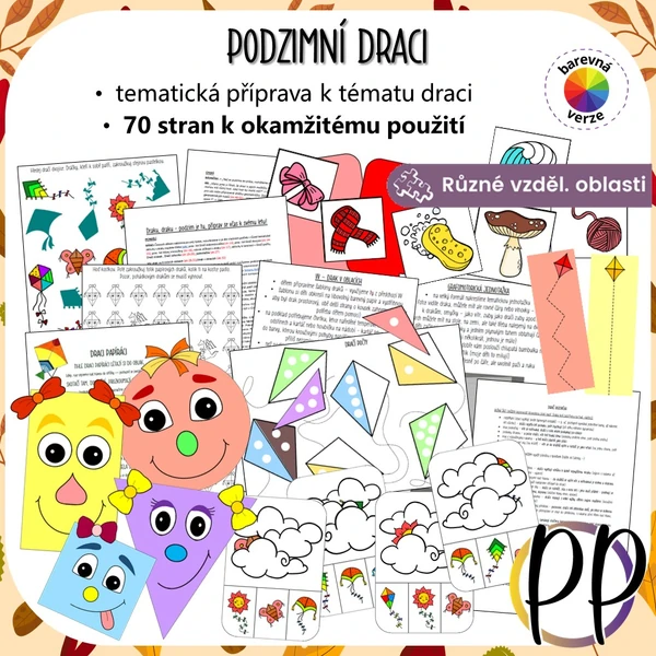 Podzimní draci - tematická příprava s aktivitami