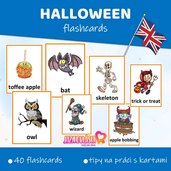 Halloween flashcards