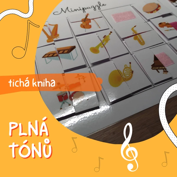 Tichá kniha plná tónů
